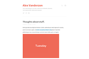 Just Type Tumblr Theme, a Websites & App Template by alexvanderzon (Thumbnail 4 of 5)
