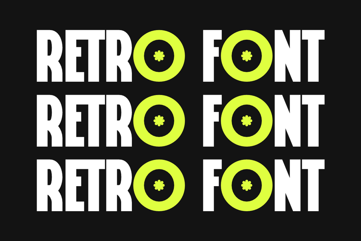 Gerome - Modern Retro Condensed Font, a Sans Serif Font by Iqsiart Studio (Photo 5 of 15)