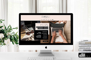 Wix Blog Theme Website Template