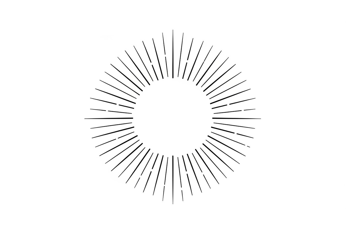 Sunburst Rays Vector Bundle Bundle, an Illustration by yasushie (Photo 28 of 31)