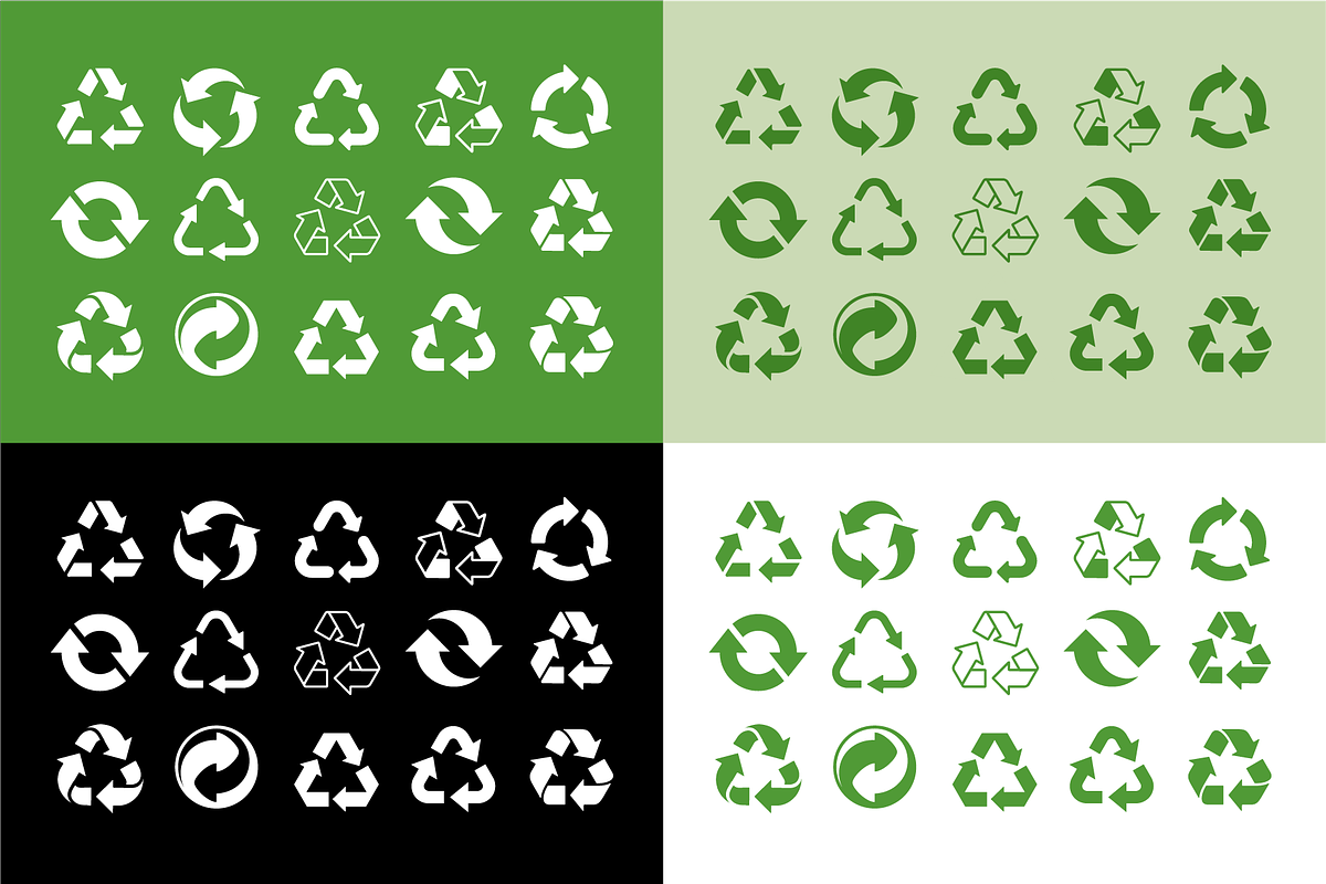 15 Recycling Icons, an Icon by Loren Klein (Photo 2 of 4)