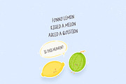Funny Lemon Handwritten Font, a Script Font by Oheunola (Thumbnail 2 of 6)
