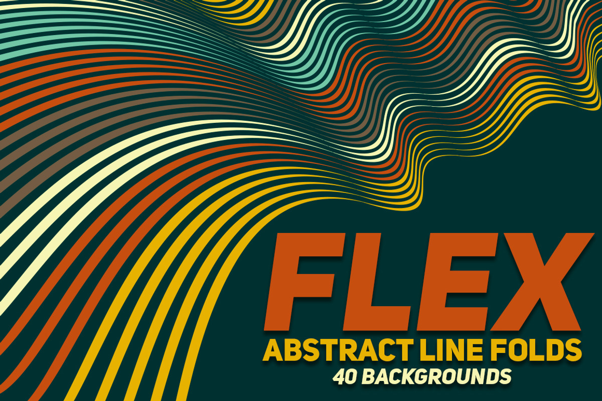 40 Flex Lines Backgrounds Part 2, a Texture Graphic by GarryKillian (Photo 1 of 5)