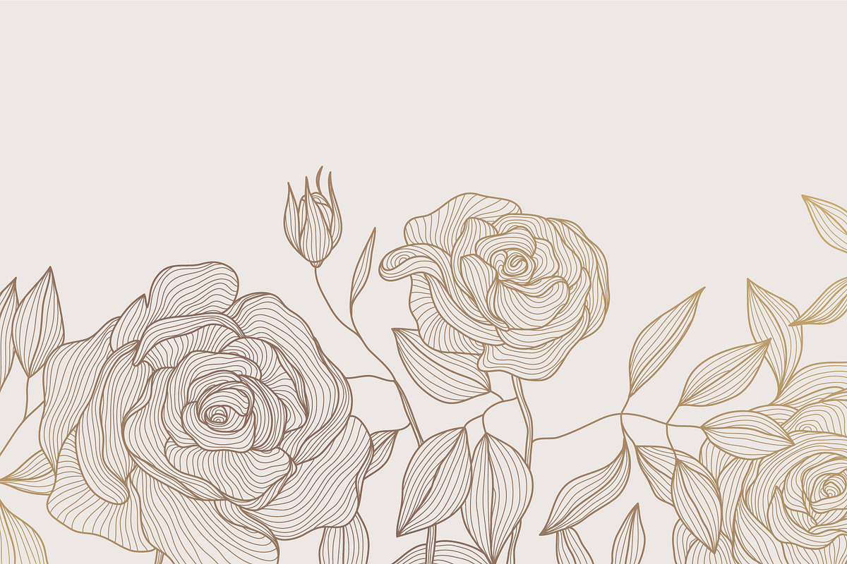 Line Flowers Illustrations, a Decorative Illustration by Marylia (Photo 12 of 19)