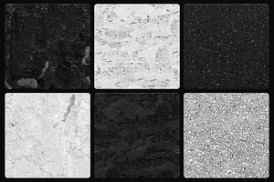 48 Black And White Seamless Textures