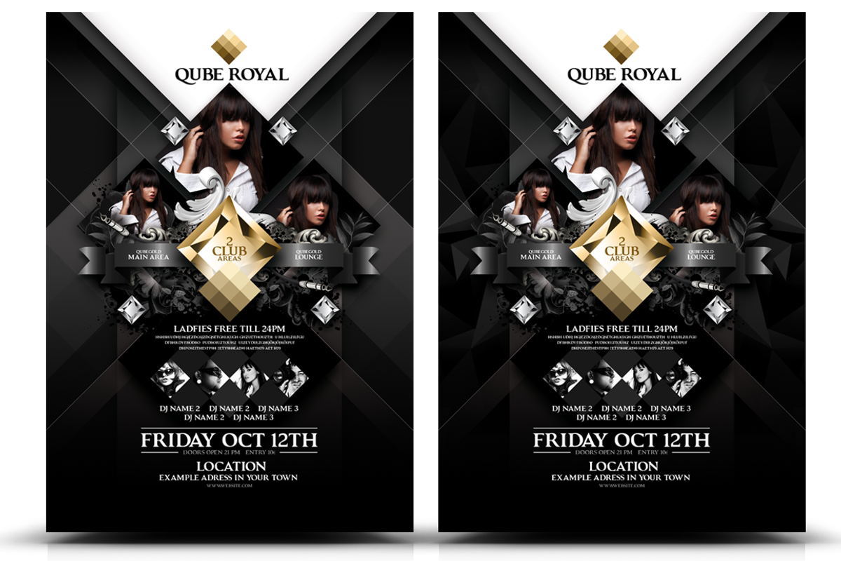 Qube Royal, a Flyer Template by aigenart (Photo 3 of 6)