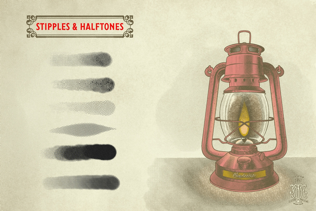 The TEXTURE MACHINE For Procreate, a Brush Add-On by Felippe Cavalcanti (Photo 5 of 6)
