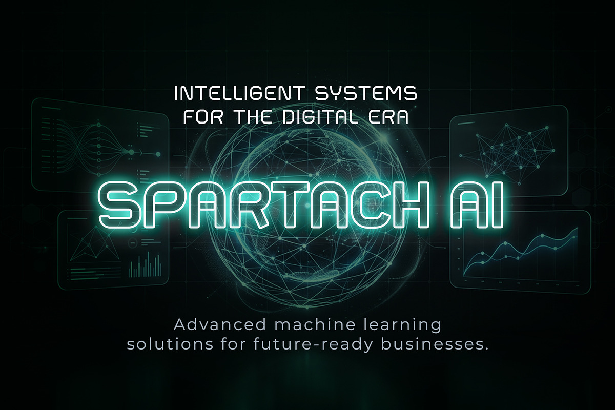 Spartach – Futuristic Font Family, a Sans Serif Font by Mockmenot (Photo 3 of 7)