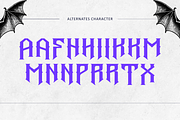 Blackletter Logo Serif - Metal Mesar, a Blackletter Font by Illushvara Design (Thumbnail 11 of 12)