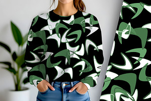 Boomerang Fashion Print Seamless, a Pattern Graphic by Sharon Schwalbe