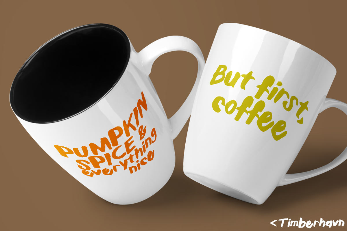 Timberhavn Thick Brush Font preview 3