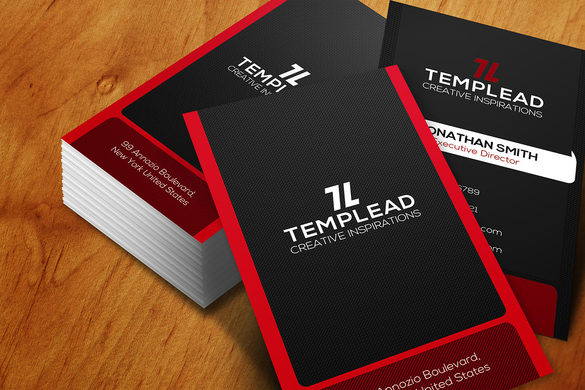 Corporate Business Card SE0321, a Card Template by annozio (Photo 3 of 4)
