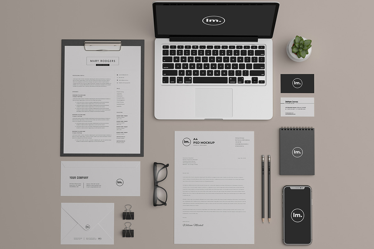 Stationery and Branding Mockup Vol 3, a Product Mockup by Designrepos (Photo 7 of 7)