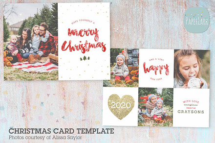 AC099 Christmas Card, a Card Template by Paper Lark
