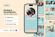 PettiGo – Pet Services App Design, an App Template by twinstd (Thumbnail 1 of 5)