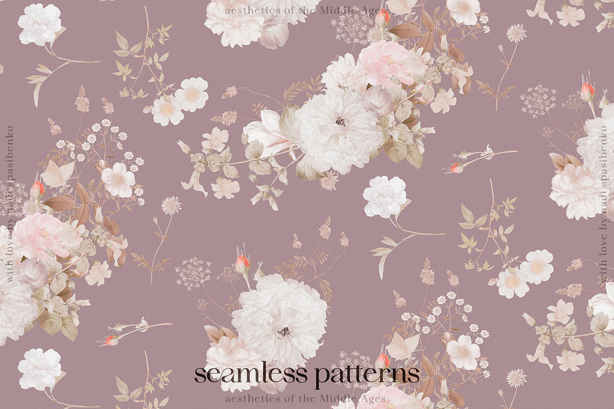 Middle Ages Aesthetics, a Pattern Graphic by nadispasibenko (Photo 17 of 17)