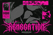 Metal Lung Typeface, a Blackletter Font by alit design (Thumbnail 7 of 20)