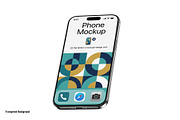 iPhone 16 Pro Mockup, an iPhone Mockup by pixelmock (Thumbnail 16 of 25)