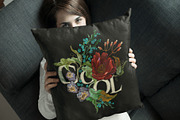 Cool slogan and flowers, an Illustration by Matrioshka (Thumbnail 5 of 5)