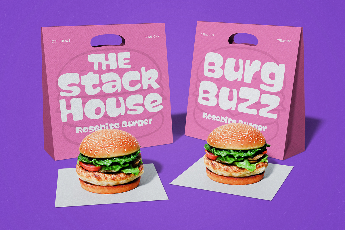 Chubby Gum - A Playful Chunky Font, a Sans Serif Font by agnyhasyastudio (Photo 7 of 15)