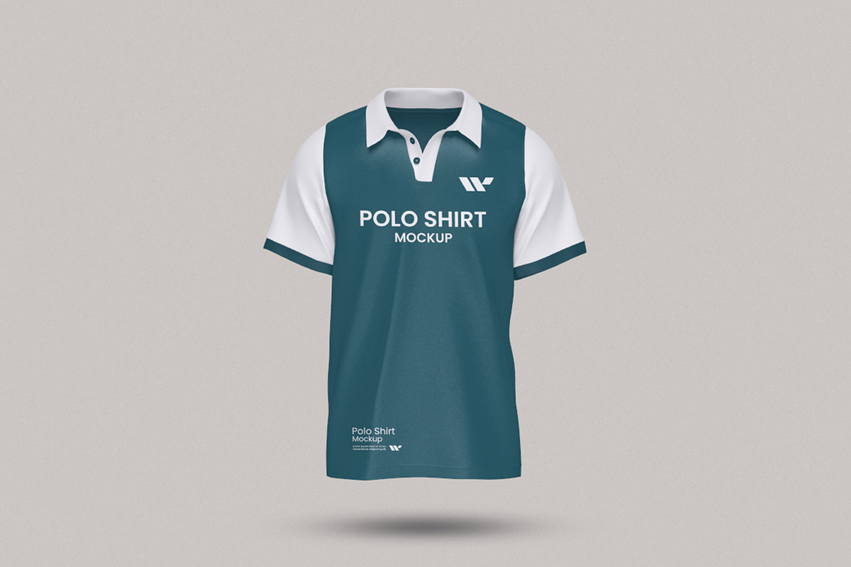 Polo Shirt Mockup, a Shirt Mockup by HanaSaka_Studio (Photo 1 of 4)