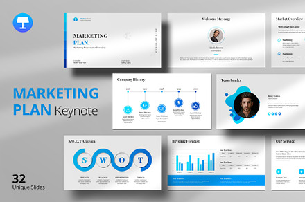 Marketing Plan Keynote template