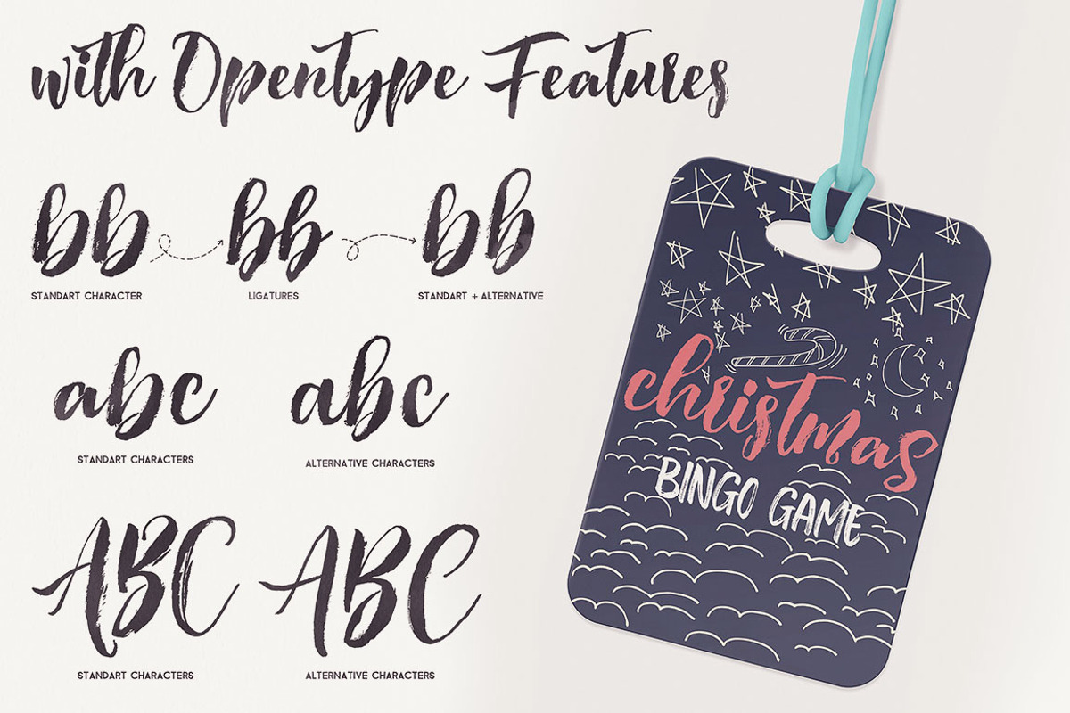 Ragtime - Brush Font Duo, a Script Font by Cruzine (Photo 9 of 11)