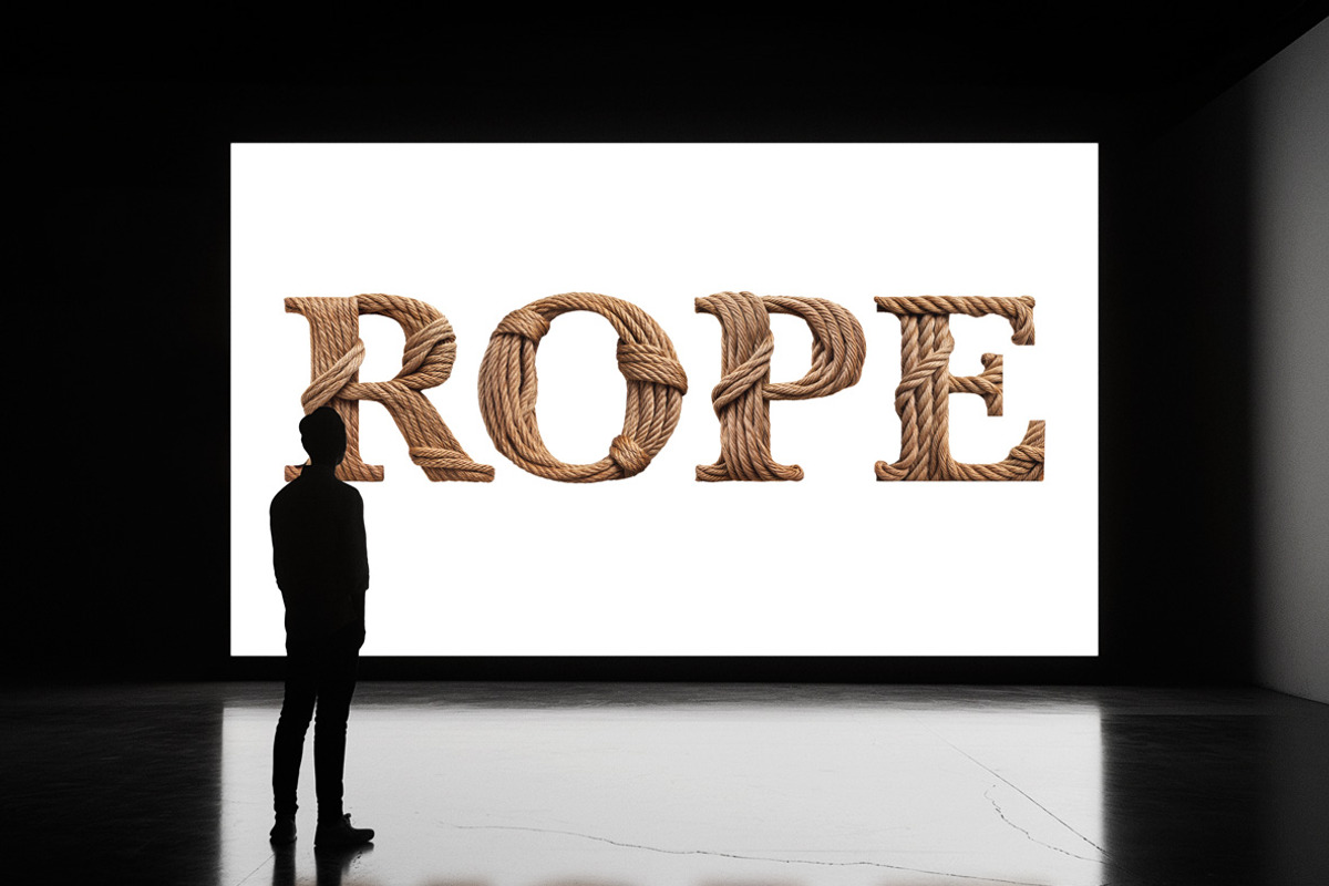 Brown Rope Font, a Serif Font by Handmadefont (Photo 9 of 10)