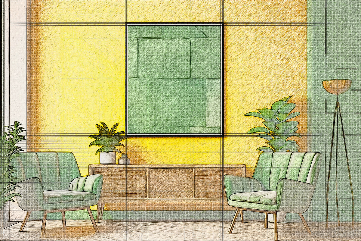 Colored Pencil Photoshop actions, an Action Add-On by 3d_model_tifotizi (Photo 3 of 4)