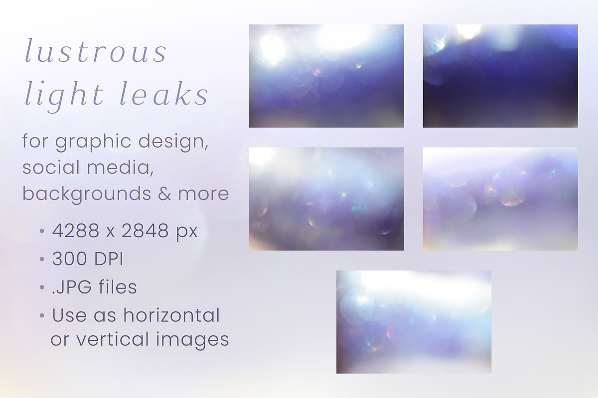 Lustrous Light Leaks Photograph Set, an Abstract Photo by Wellington Cove Design (Photo 6 of 6)