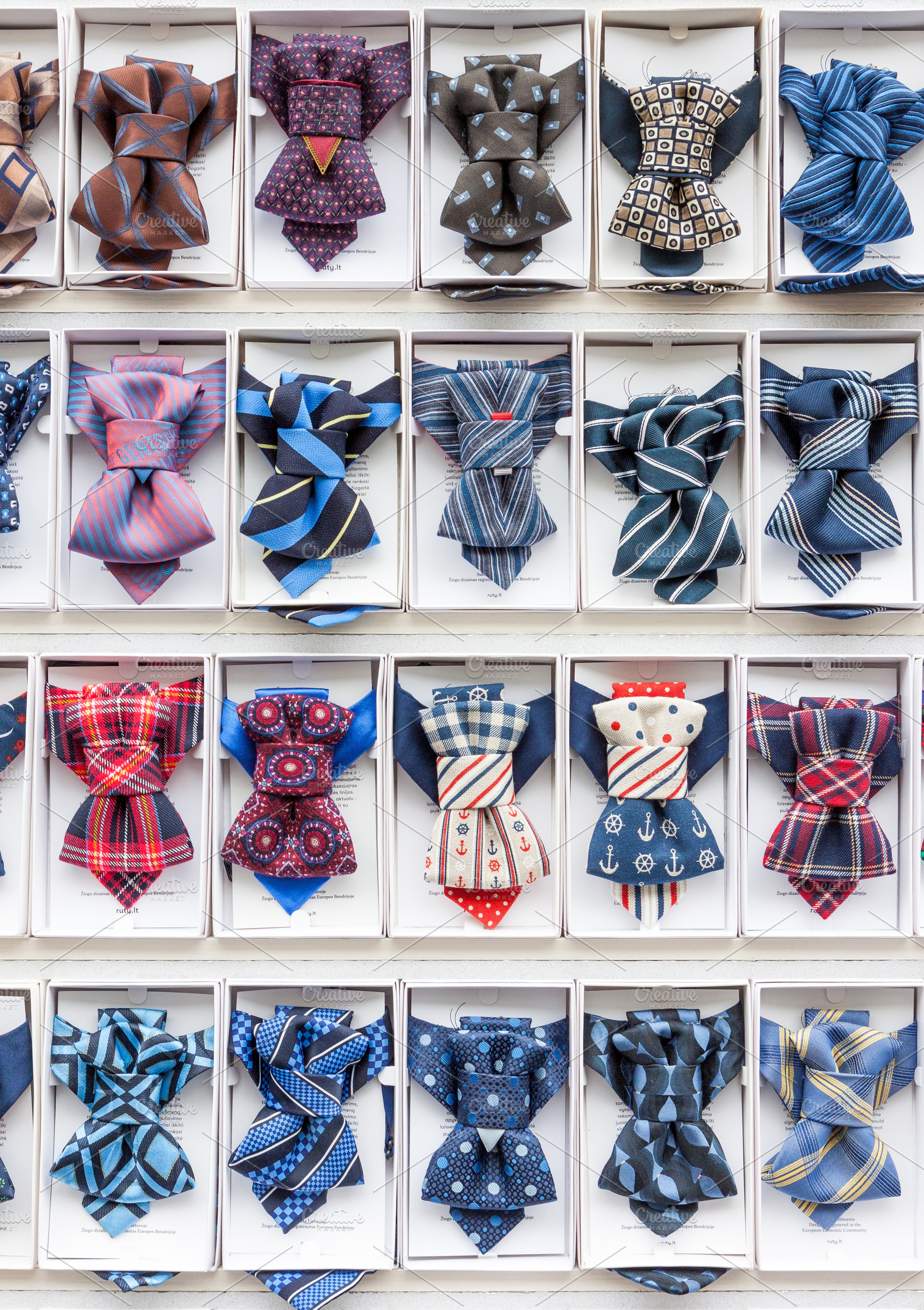 Set of stylish bow ties for sale, a Beauty & Fashion Photo by BOOCYS