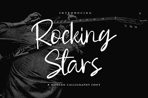 Rocking Stars - Handwriten Script