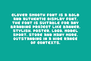 Clover Smooth - Bubble Fonts, a Handwritten Font by QR Design Studio (Thumbnail 5 of 8)