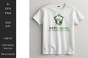 Pet guard logo/dog clinic, a Branding & Logo Template by kamalrawat_gd (Thumbnail 2 of 7)