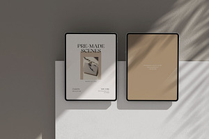 Minimal IPad & A4 Mockup Set