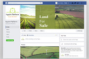 Land Broker Facebook Timeline Cover, a Social Media Template by MotoCMS (Thumbnail 1 of 2)