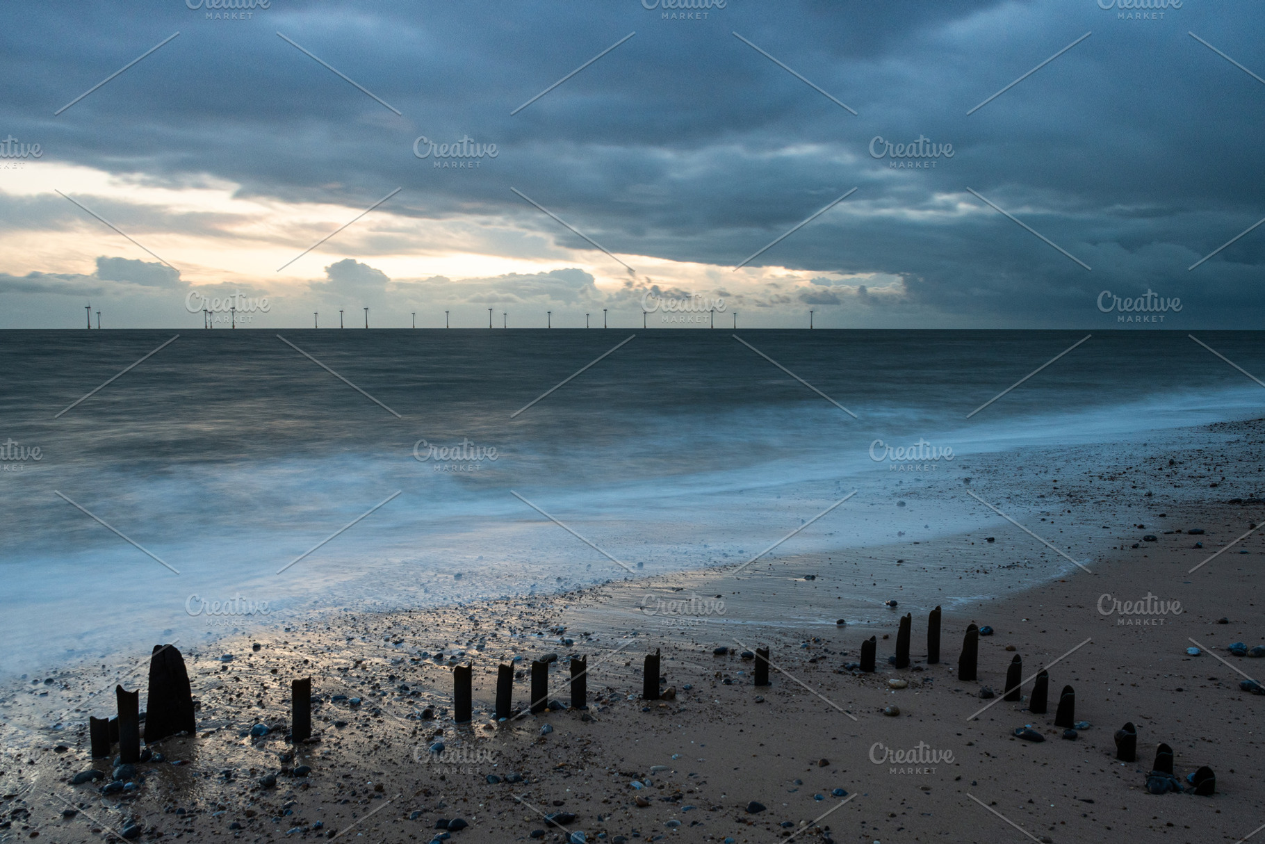 Beach at Caistor-on-Sea, a Nature Photo by Margaret Clavell