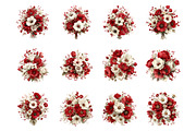 Mothers day flower clipart, an Illustration by SinaCreation (Thumbnail 2 of 11)