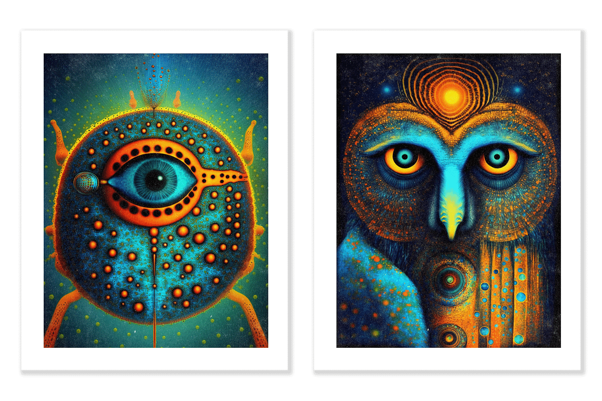 Dage Collection · Shaman Vision, a Decorative Illustration by milatovar (Photo 5 of 19)