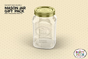 Mason Jar Gift Packaging Mockup, a Packaging Mockup by INCDesign (Thumbnail 4 of 8)