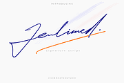 Jeulimed | Signature Script, a Script Font by Mozyen Studio (Thumbnail 1 of 11)