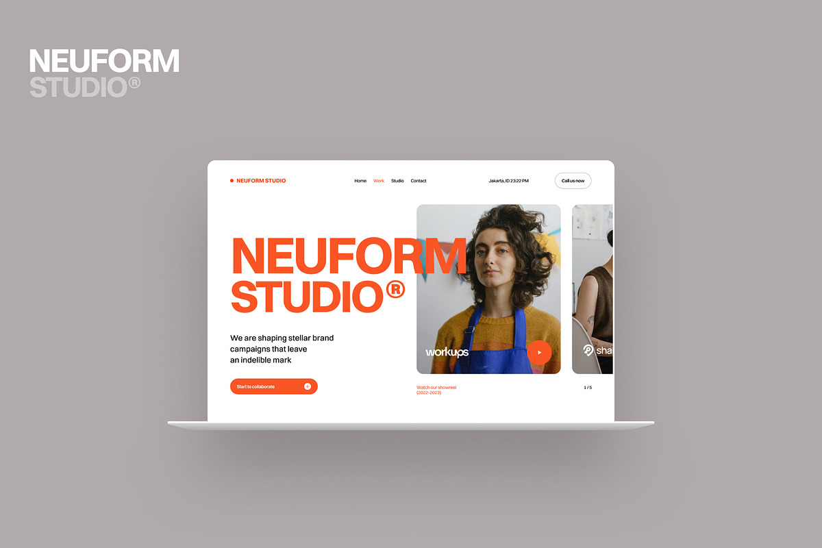 Figma UI template for Digital Agency, an UI Kit Template by neuwebz (Photo 6 of 7)