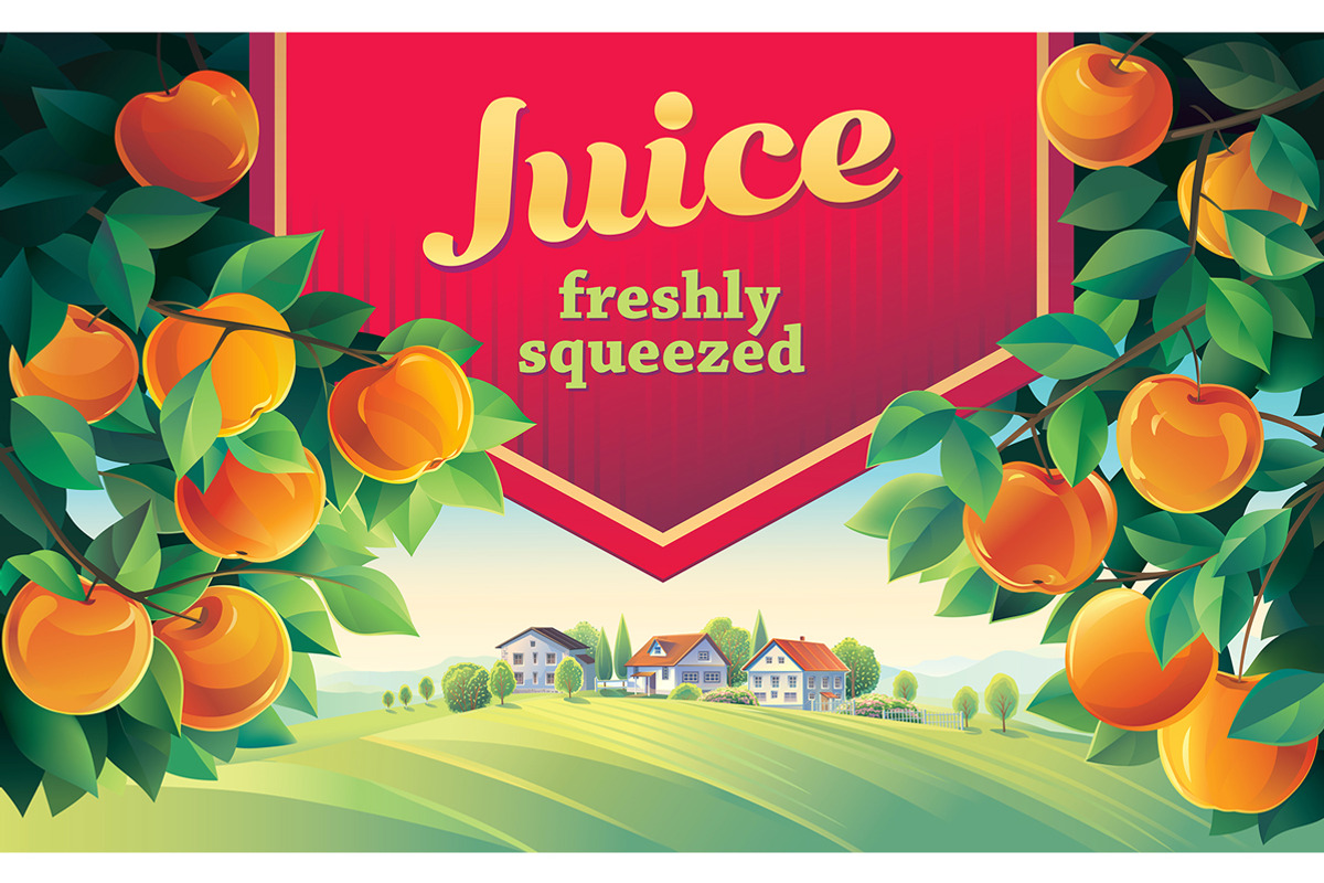 Summer fruity landscape, a Food Illustration by Countryside life (Photo 3 of 13)