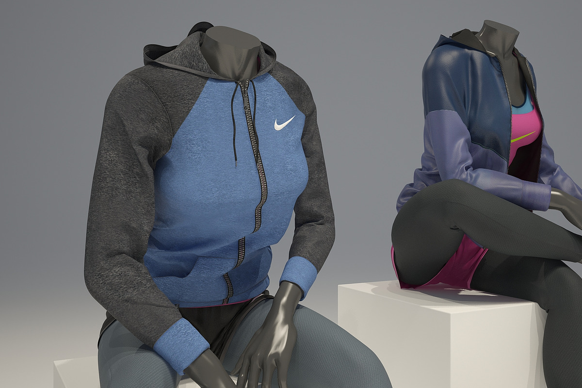 Female mannequin FULL PACK, a Characters & Person 3D Model by mrGarret (Photo 12 of 21)