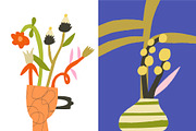 Bloom Season Summer Floral Clipart, a Decorative Illustration by Olia (Thumbnail 8 of 12)