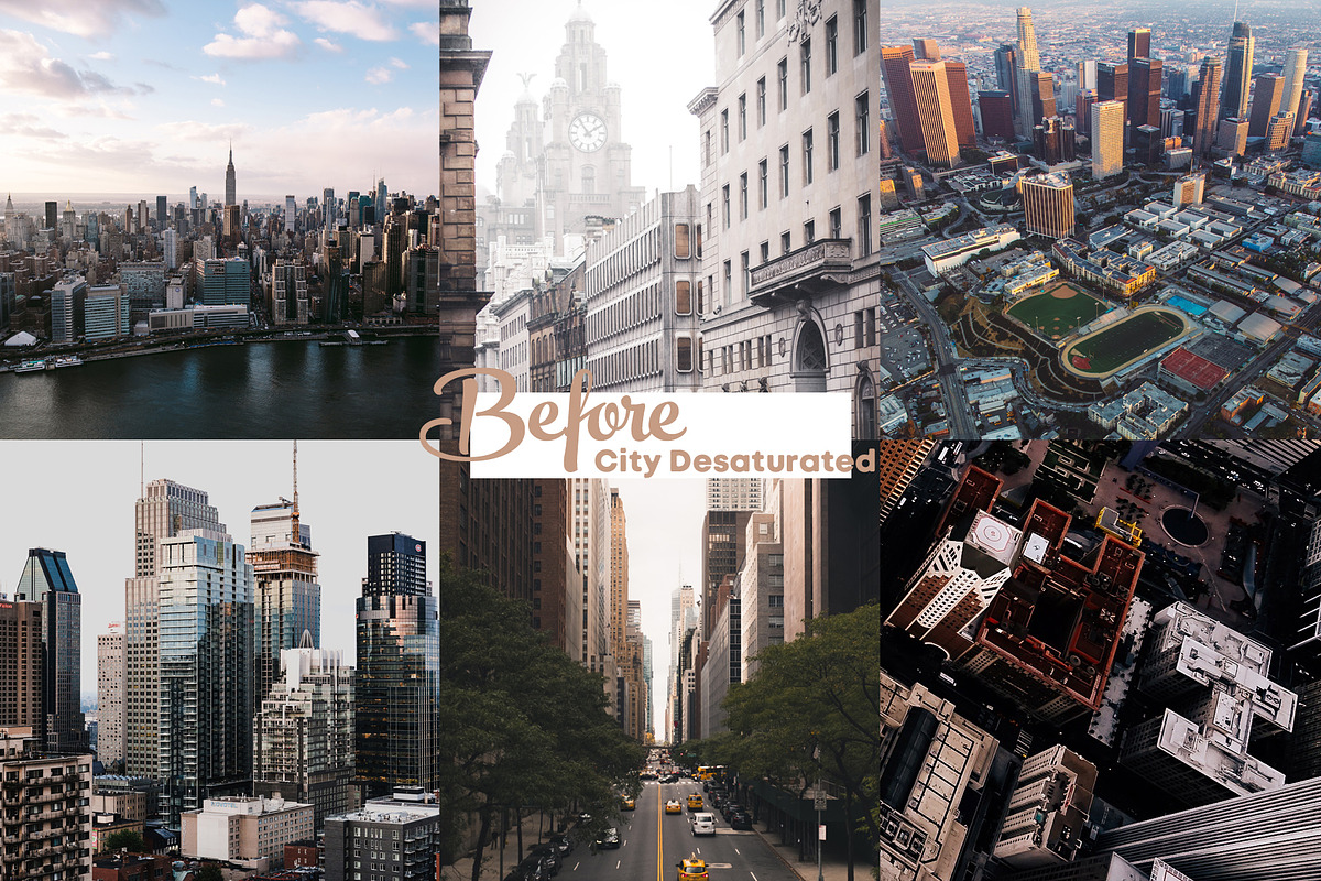 City Desaturated - Lightroom Presets, an Action Add-On by Maple Visuals (Photo 2 of 12)