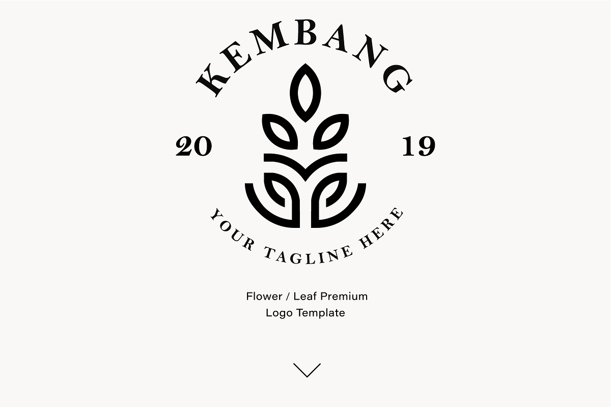 FLOWER - PREMIUM LOGO TEMPLATE, a Branding & Logo Template by Minimalist Logos