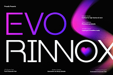 Evo Rinnox | Modern Grotesk