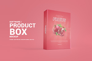 Software / Product Box Mockup