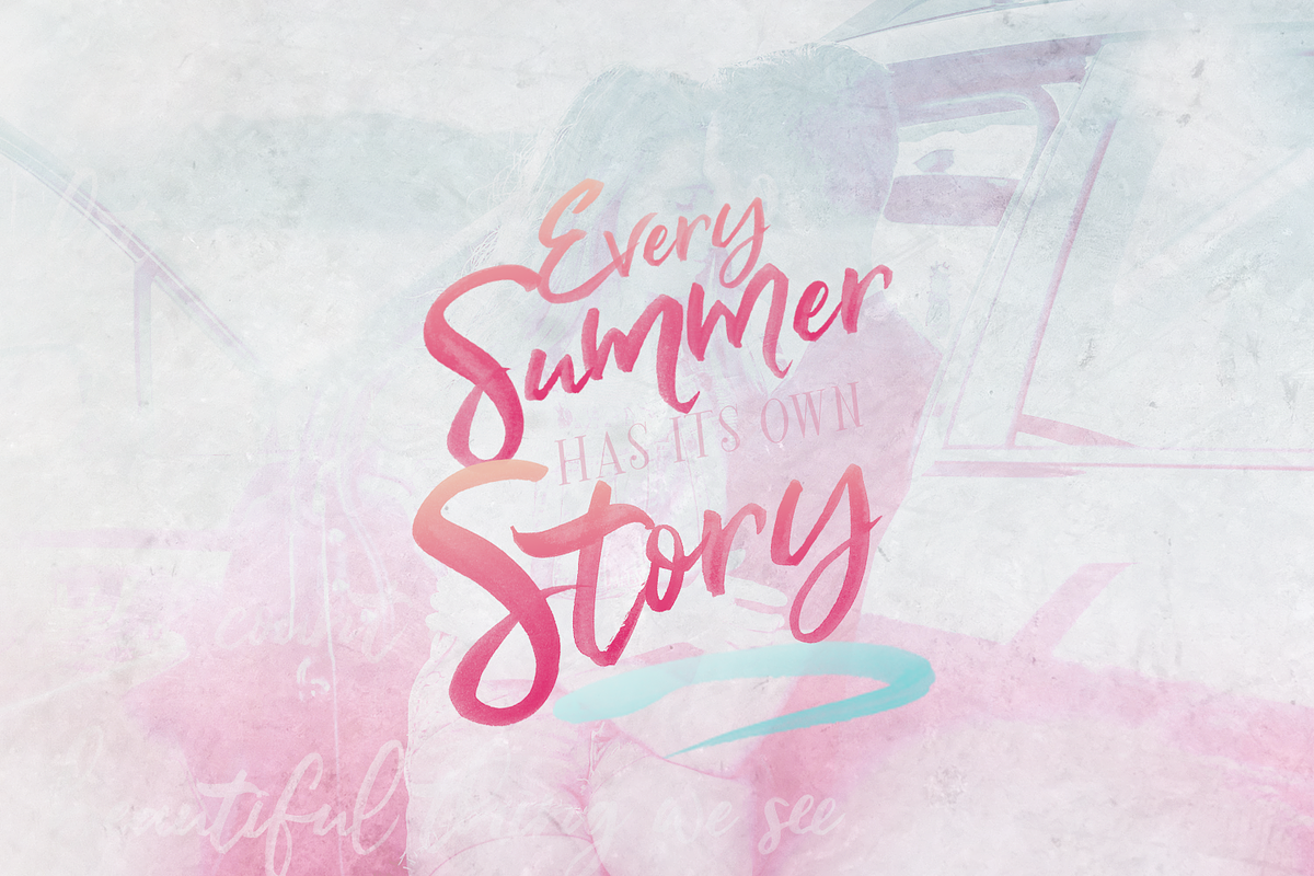 Oh So Lovely Font ~ a SVG Brush font preview 5